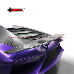 Carbon Fiber Rear Wing for Lamborghini Aventador LP700 Upgraded MSY Style Rear Trunk High Wing Spoiler Car Bodykit - Product Image 2