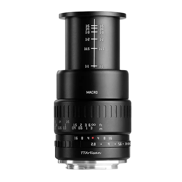 TTArtisan APS-C 40mm F2.8 52mm Macro Camera Lens for Insect Jewelry Portrait Photography Compatible Fuji XT30/ A7RIII/Z/M43