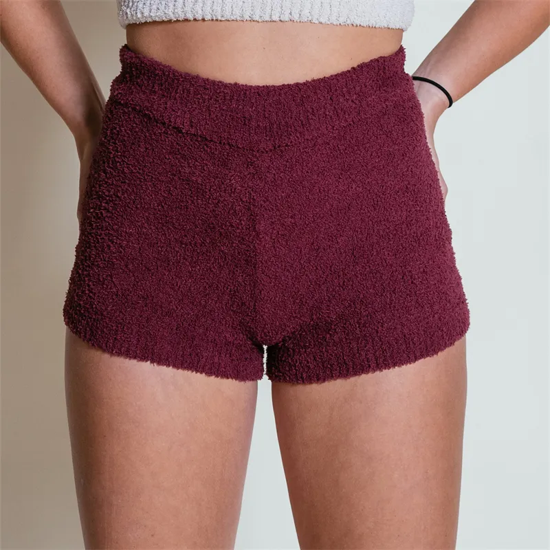 Wholesale Custom Lounge Sexy Casual Booty Thick Terry Towelling Blank  Women's Sleep Cotton Shorts - Hot Sexy Girls Short Pants