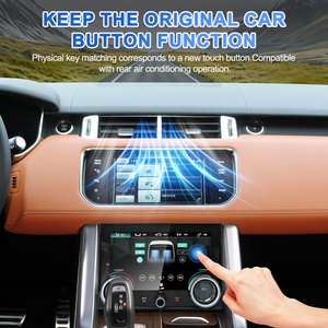 Panel de control de aire acondicionado para coche Navihua de nuevo diseño, pantalla táctil de climatización con efectos dinámicos de viento para Land Rover Sport 2014-2017 - Product Image 4
