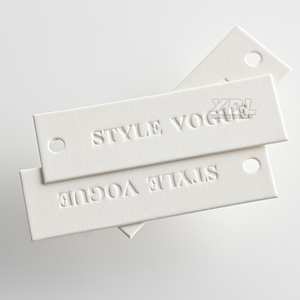 Etiqueta Para Ropa Personalizada Lacre Marca Personalizada Revolve De Ediqueta Du Debossed Para - Product Image 4