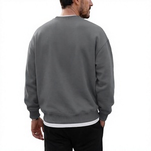Sudadera Oversize para Hombre, Personalizada OEM, de Alta Calidad, 380 GSM, 100% Algodón Tejido, de Secado Rápido, con Hombros Caídos - Product Image 5