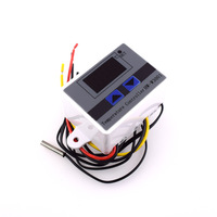 Contrôleur de température numérique micro Hongwei HW-W3001 24V DC 30A avec affichage pour incubateur et contrôle de chauffage