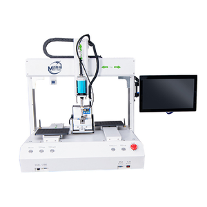 Machine de serrage automatique de vis de bureau à quatre axes, anti-brouillage intelligent, avec système visuel multi-axes et fonction de soufflage, pour l'industrie. - Product Image 1