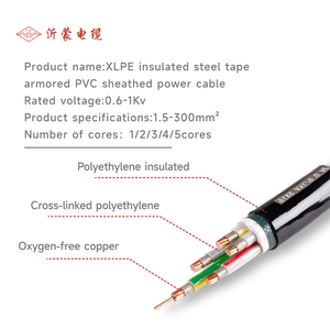 Câble d'alimentation blindé gainé avec isolation en PVC conducteur en cuivre disponible Versions à usage industriel à 6 cœurs - Product Image 4