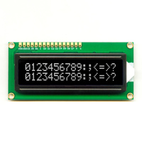 Shenzhen Source Factory's Custom MJ1602C1 STN LCD1602 layar Modul LED Backlight 16x2 resolusi 300cd/m kecerahan-20