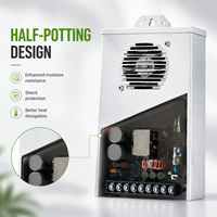 Alimentation LED étanche IP65 400W 12V 24V, transformateur de driver extérieur résistant à la pluie pour enseignes lumineuses et lettres