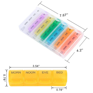 Коробка для лекарств, 28 сеток - Product Image 2