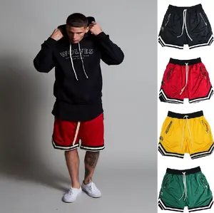 Custom Fashion casual men's mesh shorts Latest Designs Summer beach shorts fitness running breathable shorts