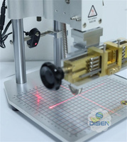Máquina de Estampagem a Quente Digital Mini, Máquina Automática de Estampagem a Quente com Logo em Couro em Ouro e Prata