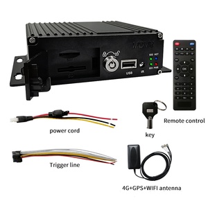 מיני 4ch רכב ג 'י מיני 4ch מערכת מצלמת dvr 4g mdvr משאית 4 ערוץ SD כרטיס dvr נייד mdvr mdvr נייד mdvr - Product Image 5