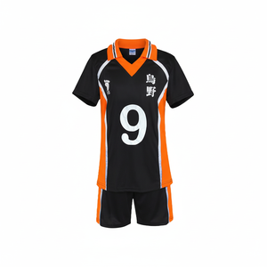 Camiseta de voleibol de color sólido hecha en fábrica, ropa deportiva de último diseño, pantalones cortos de camisa de disfraz razonable para jugadores de voleibol - Product Image 1