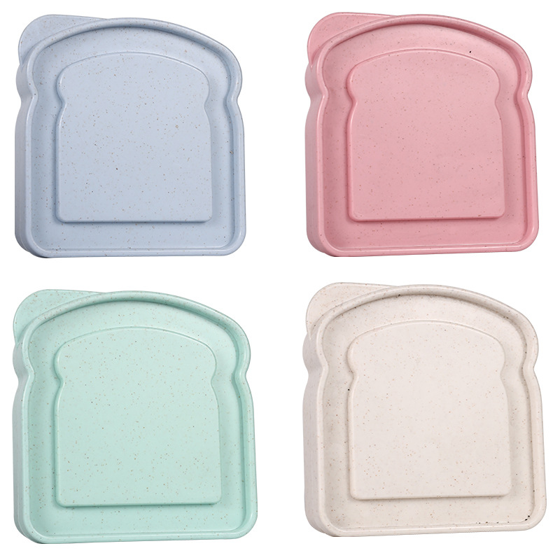 Boîte de conservation pour sandwichs [couleurs assorties] - Lot de 4