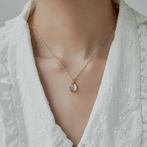 Collares de Moda 2026, Hipoalergénicos, Acero Inoxidable 316L, Chapado en Oro de 18k, con Piedras Preciosas, para Uso Diario, para Mujer - Product Image 6