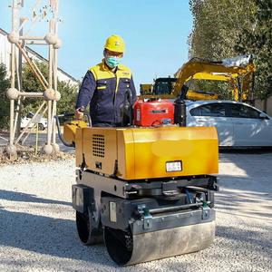 Innovadores rodillos de carretera pequeños Vibratorio Nuevo equipo de construcción de carreteras Precio de rodillo - Product Image 4