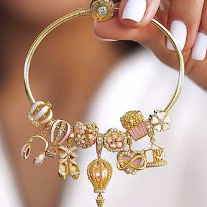 Mini Colgante DIY de Acero Inoxidable Estilo Punk <span class=keywords><strong>Gourmet</strong></span>, Moda Diaria, Chapado al Vacío en Oro de 18K, Retención de Color del Horno, Regalo - Product Image 3