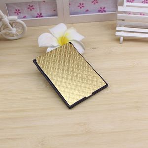 Yaxuan Folding Mirror With Comb Random Pattern Color Car Bedroom Bathroom Personal Gift <b>Makeup</b> <b>Tool</b> Set - Product Image 2