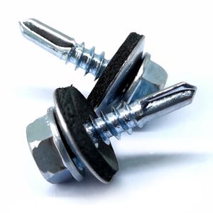 Tornillos Autoperforantes Personalizados para Techos Metálicos de Acero al Carbono C1022 Métricos/Pulgadas con Arandela de Goma - Product Image 4