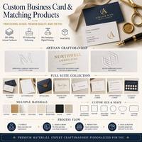 Cartes de visite de luxe personnalisées, dorure à chaud, logo en relief ou en creux, papier épais de qualité supérieure, vente en gros, plusieurs designs