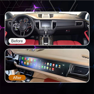 Phụ tùng ô tô xe đài phát thanh <span class=keywords><strong>GPS</strong></span> navigation màn hình cảm ứng sửa đổi xe Carplay Android màn hình cho PORSCHE MACAN 2014-2017 - Product Image 3