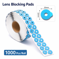 En gros, tampons de blocage optiques pour le tronçonnage de lentilles, pièces détachées de découpe optique, accessoires, bloc-notes