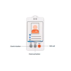 Утолщенный держатель для карт для детей GPS-контроль доступа для сотрудников карты доступа найти мой рабочий значок персональная система отслеживания GPS - Product Image 4