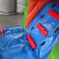 Château gonflable personnalisé en PVC arc-en-ciel licorne, imperméable, ignifuge, certifié CE, pour enfants de 5 à 14 ans