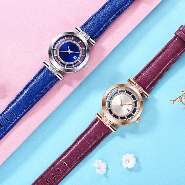 Vintage Women's Quartz Wristwatch Classic Design Elegant Ladies Dress Watch Luxury Fashion Waterproof