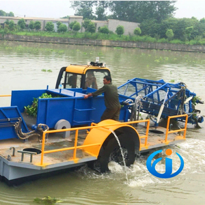 Thái Lan lớn waterweed & nhà máy thủy sinh gặt đập với động cơ diesel ổ đĩa tự động đa chức năng - Product Image 6