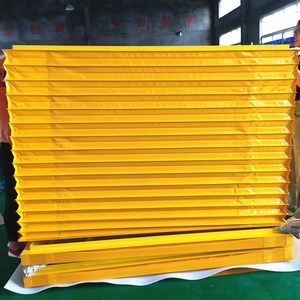 Cubierta <span class=keywords><strong>de</strong></span> fuelle <span class=keywords><strong>de</strong></span> seguridad flexible <span class=keywords><strong>de</strong></span> nailon, plataforma <span class=keywords><strong>de</strong></span> elevación <span class=keywords><strong>de</strong></span> tijera <span class=keywords><strong>de</strong></span> acordeón cuadrado en línea - Product Image 5