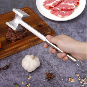 Attendrisseur de viande double face, marteau de cuisine robuste en alliage d'aluminium pour steak, bœuf, poulet, gadgets de cuisine - Product Image 3