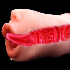 Gobelet de masturbation masculin en silicone pour la bouche - Product Image 4