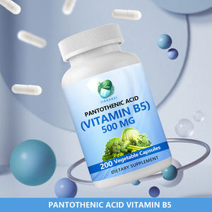 ויטמין <span class=keywords><strong>B5</strong></span> במחיר סיטונאי עם תוסף צמחי לתמיכה בבריאות כללית, שיפור מערכת החיסון, בכמוסות - Product Image 6