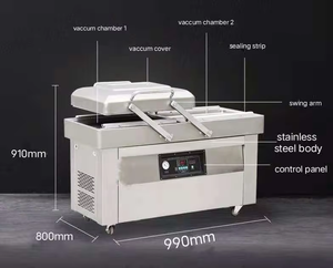Electric Automatic 304 Stainless Steel Vacuum <b>Packaging</b> Machine for Commodity <b>Textiles</b> Food with Easy Operation - Product Image 1