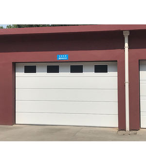Portes <span class=keywords><strong>de</strong></span> <span class=keywords><strong>garage</strong></span> personnalisées bon marché en aluminium anodisé noir <span class=keywords><strong>de</strong></span> style sectionnel - Product Image 4