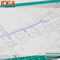 Rollo de Papel para Dibujar, Papel Sulfurizado, Papel de Calco, Papel de Seda, Papel Transparente, Papel para Copiar, Papel para Dibujar, Diseño de Ropa, Pintura