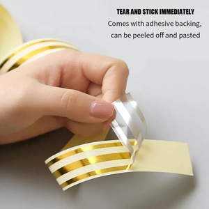 Tira de cinta de sellado de plástico autoadhesiva impermeable 5m de longitud Tile Gap Beauty Seam Sticker para decoración de suelo y pared - Product Image 6