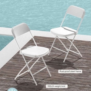 Chaise <span class=keywords><strong>de</strong></span> jardin pliable d'extérieur, moderne et simple, pour la maison, le patio, avec dossier, tabouret <span class=keywords><strong>de</strong></span> restaurant, <span class=keywords><strong>location</strong></span> pour exposition, chaise <span class=keywords><strong>de</strong></span> formation en plastique - Product Image 4