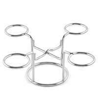 Support de rôtissage multifonction en acier inoxydable DaS, support pour rôtir du poulet