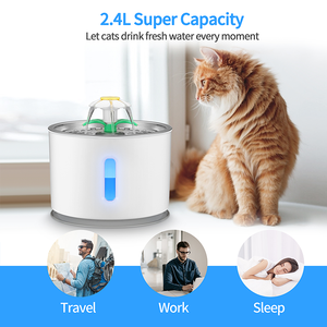 2.<span class=keywords><strong>4L</strong></span> Automatique pour animaux de Compagnie De Chat De Chien de Distributeur D'eau Potable <span class=keywords><strong>Fontaine</strong></span> Distributeur <span class=keywords><strong>à</strong></span> <span class=keywords><strong>Boisson</strong></span> - Product Image 2