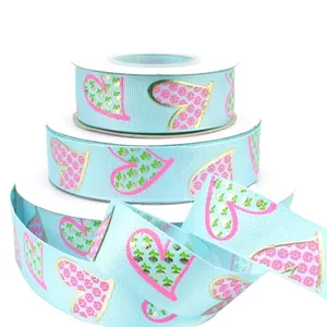 Ruy Băng Grosgrain 25Mm, Ruy Băng Grosgrain In Hình Trái Tim Để Gói Quà Trang Trí Ngày <span class=keywords><strong>Valentine</strong></span> - Product Image 1