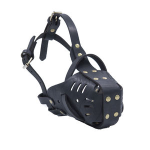 Fournitures pour animaux de compagnie <span class=keywords><strong>berger</strong></span> <span class=keywords><strong>allemand</strong></span> dalmatien formation muselière en cuir réglable pour animaux de compagnie - Product Image 1