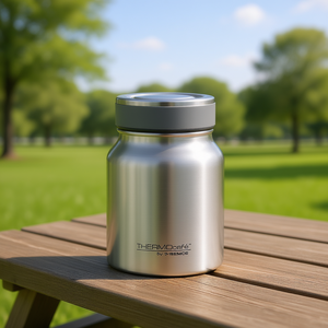 Conteneur alimentaire isotherme 500 ml en acier inoxydable, boîte à lunch isolée - Product Image 3