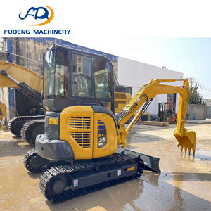 Японский экскаватор PC35MR, 3,5 тонны, для домашнего использования, внутренних работ, б/у техника - Product Image 6