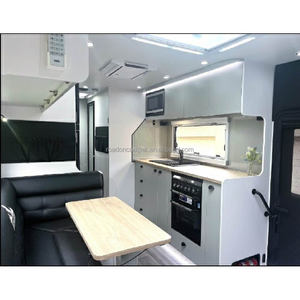 Diseño de lujo Remolque <span class=keywords><strong>Caravana</strong></span> Campers Mobile Camping Car Caravan con baño - Product Image 5