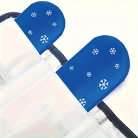 Compresse chaude/froide réutilisable en nylon souple et personnalisable, glacière pour insuline, pour le stockage de médicaments et le soulagement des gonflements du genou