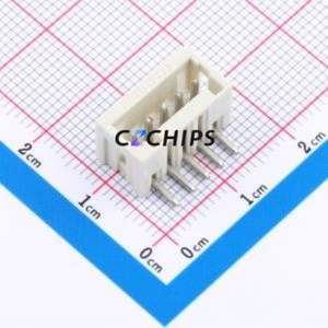 733-365 Plug-in Terminal Block Through hole Component (THT),P=2.5mm Connector 2.5mm Gray Straight Pin 5P - Product Image 1