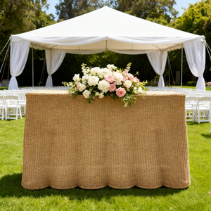 Nouveaux articles <span class=keywords><strong>Console</strong></span> en rotin <span class=keywords><strong>Table</strong></span> tissée en rotin Meubles pour événements - Product Image 1