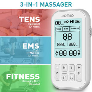 3 in 1 Therapie Ems Fitness Massage 60 Modi <span class=keywords><strong>2</strong></span> Kanäle Typ C Wiederauf ladbare Körpers ch merzen Linderung Rücken massage Gerät <span class=keywords><strong>Tens</strong></span> Maschine - Product Image 2