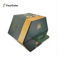 Boîte de transport pour bouteilles de bière en papier kraft écologique, emballage solide en carton ondulé, boîte à bière